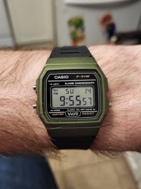 CASIO F91WM-3A