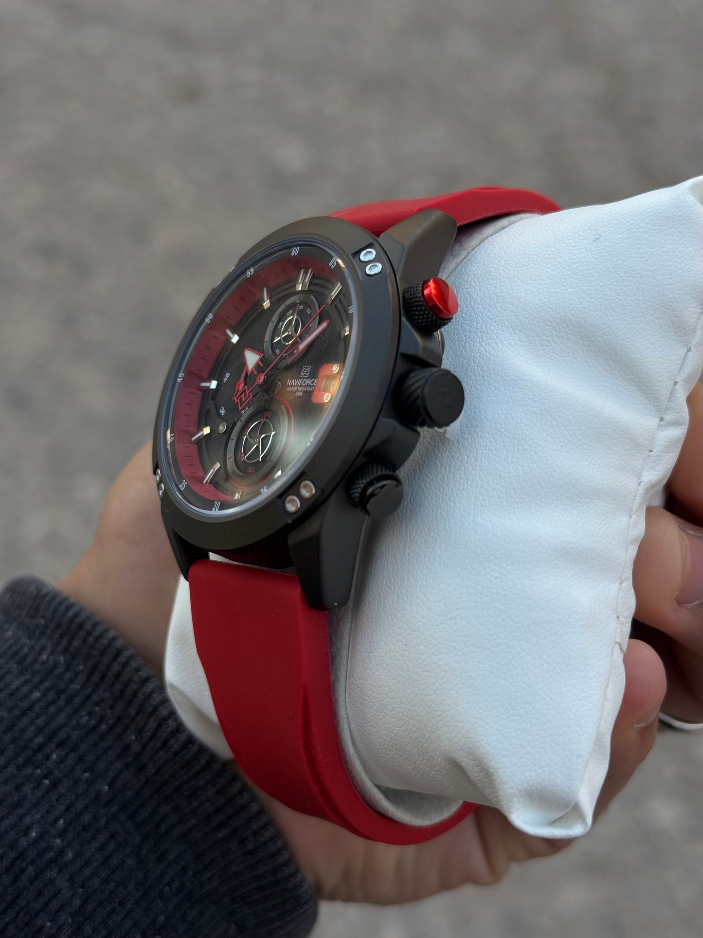 NAVIFORCE NF8033 Rouge/Noir