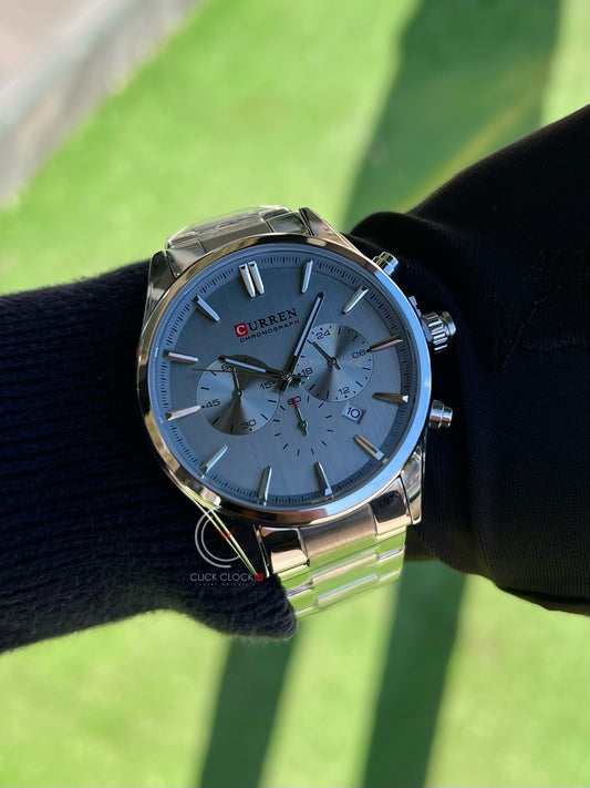 CURREN M8446 Argent / Gris