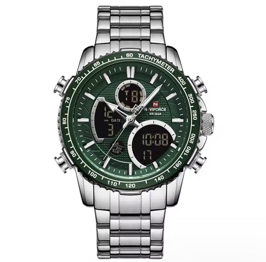 NAVIFORCE NF9182 Argent / Vert