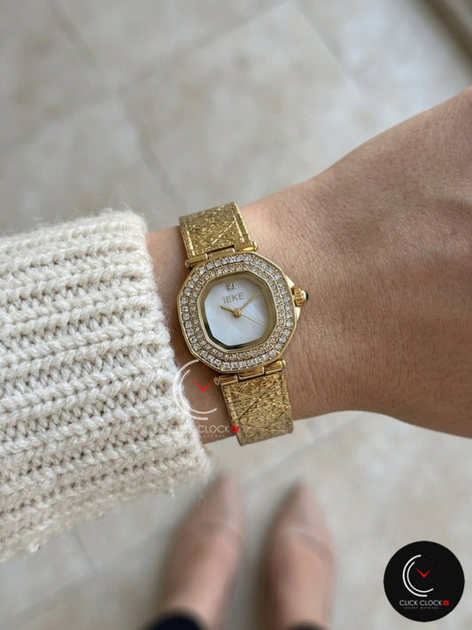 IEKE Brossé2 octogone Gold/White