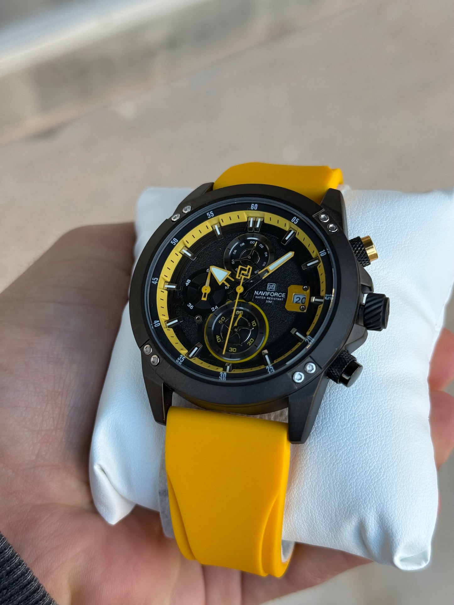 NAVIFORCE NF8033 Jaune/Noir