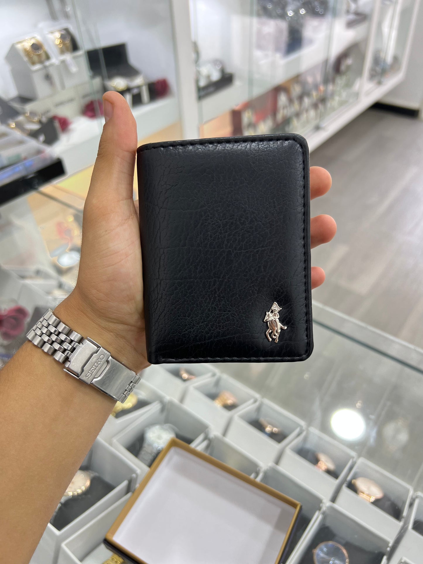 Portefeuille POLO GUY Noir