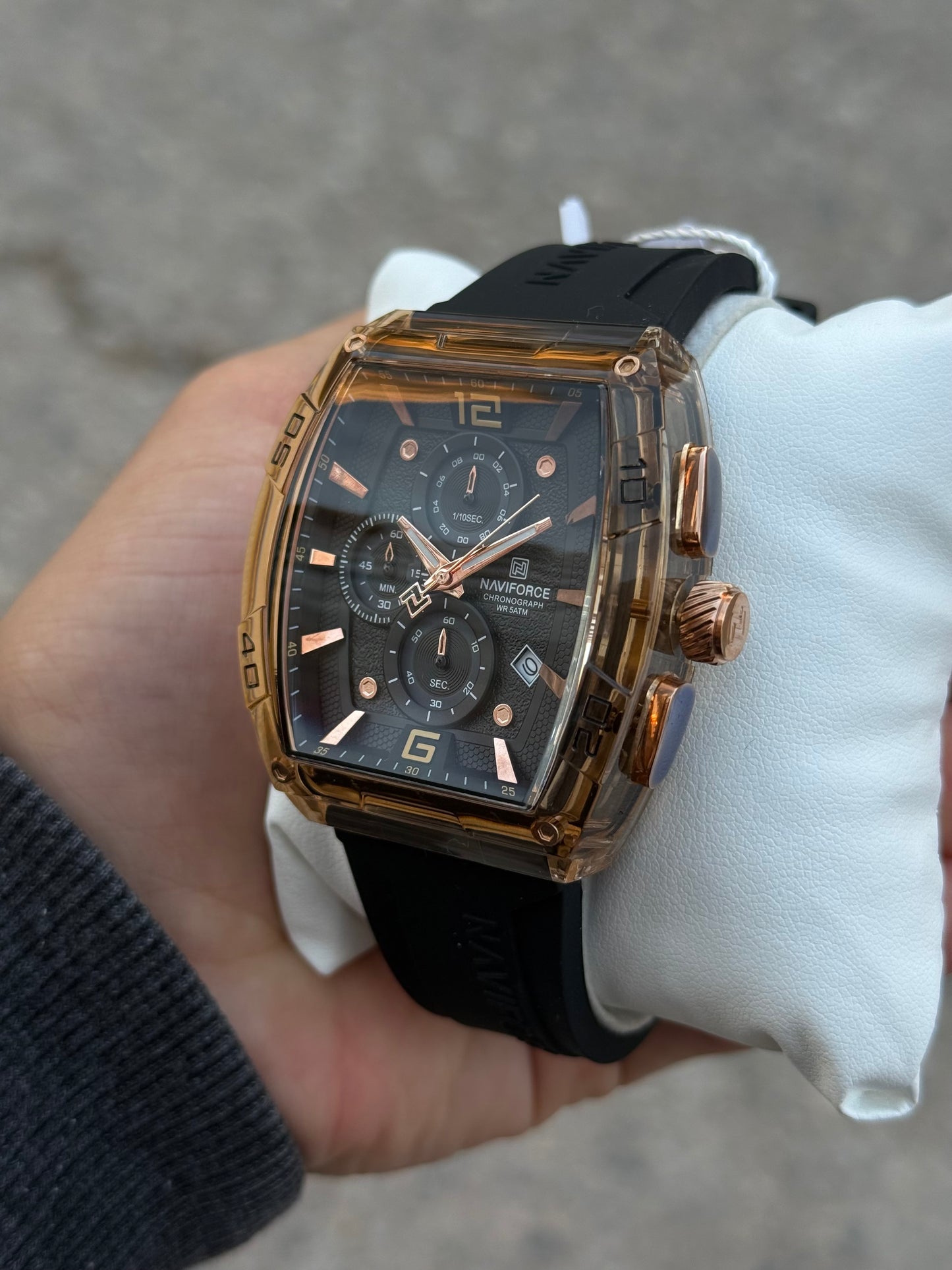 NAVIFORCE NF6101 Noir/Bronze