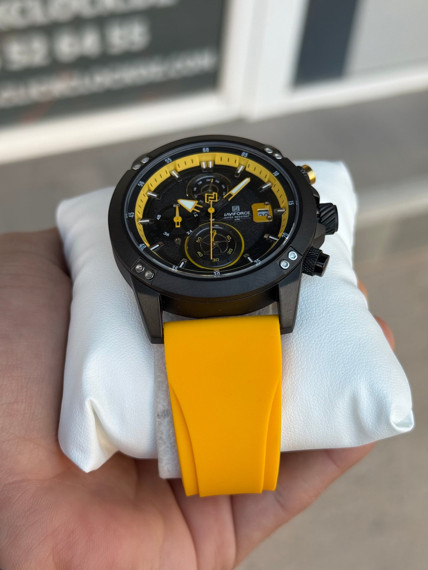 NAVIFORCE NF8033 Jaune/Noir