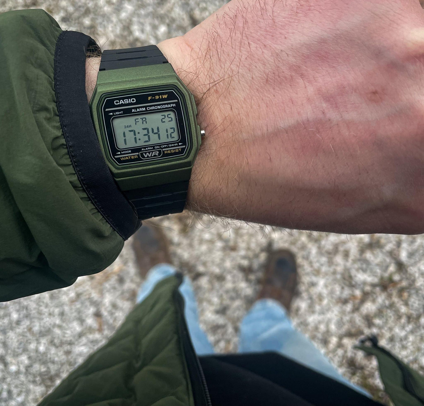 CASIO F91WM-3A