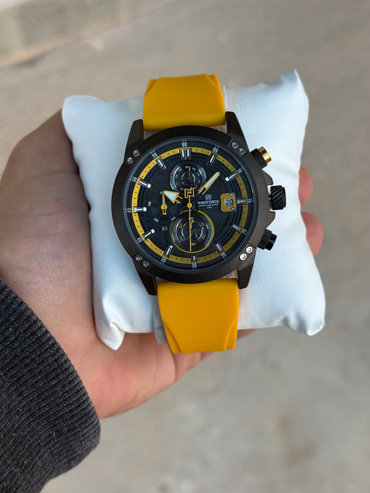 NAVIFORCE NF8033 Jaune/Noir