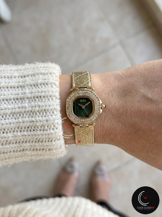 IEKE Brossé2 octogone Gold/Green