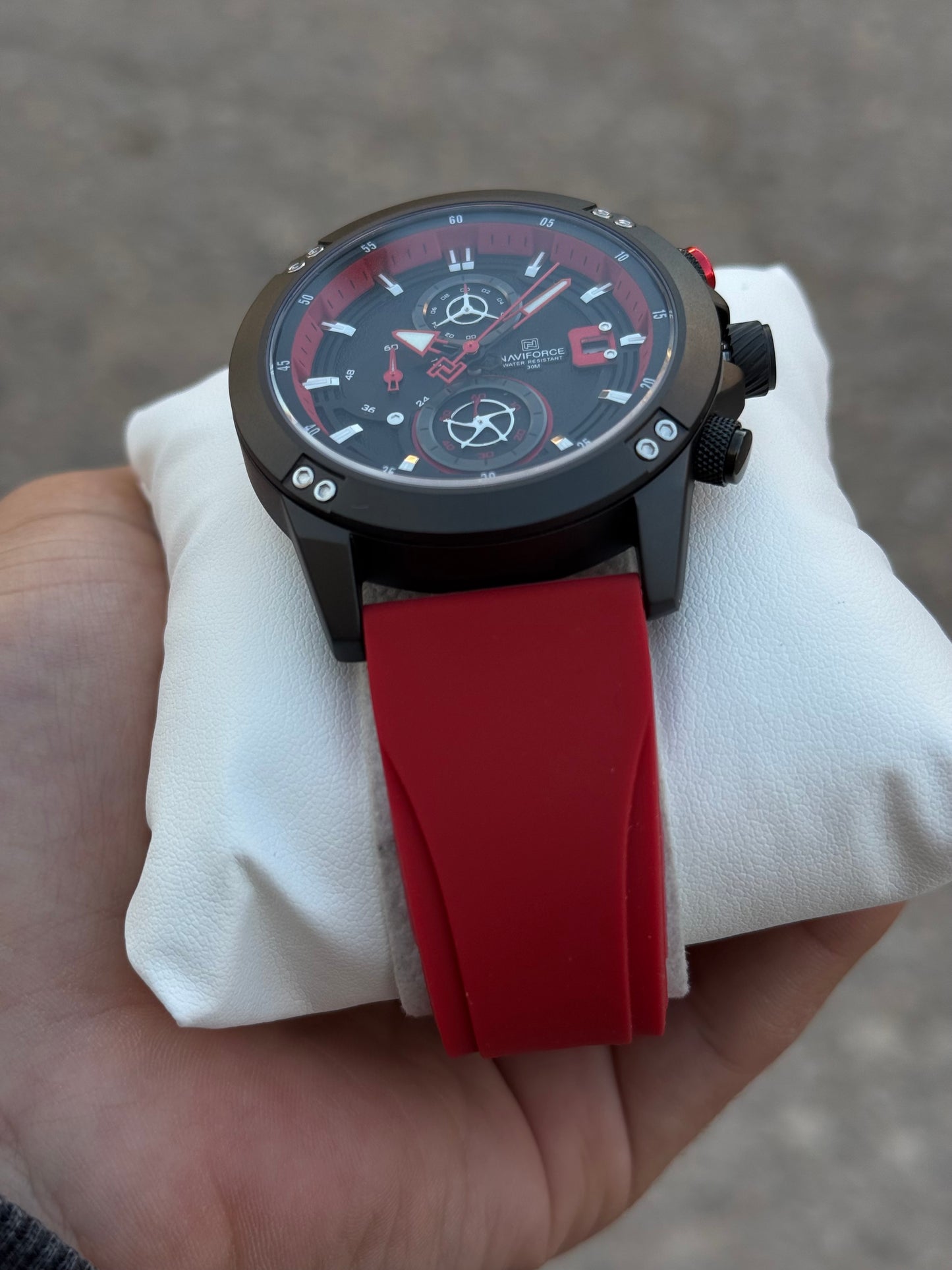 NAVIFORCE NF8033 Rouge/Noir