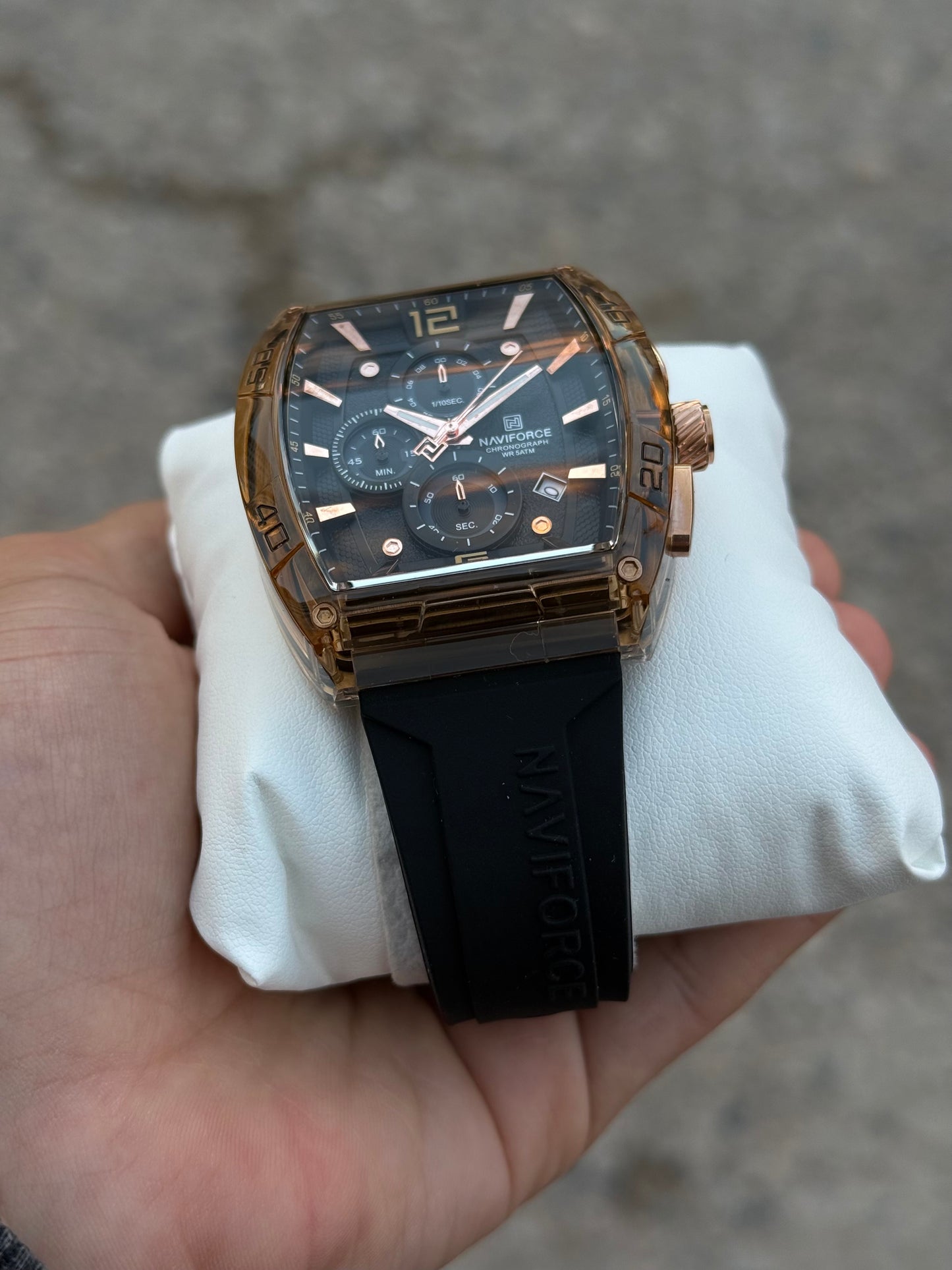 NAVIFORCE NF6101 Noir/Bronze