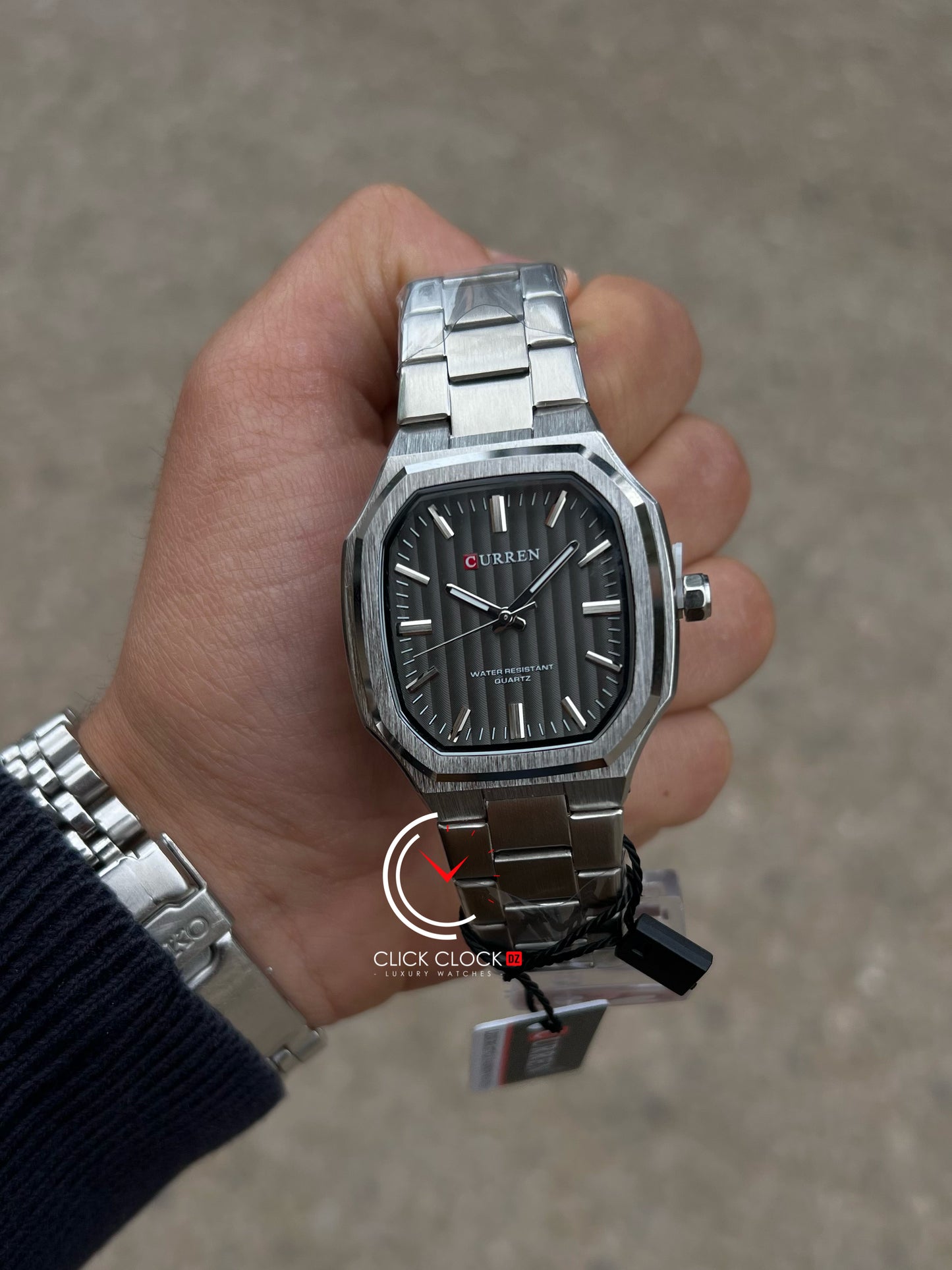 CURREN M8458 Argent / Gris