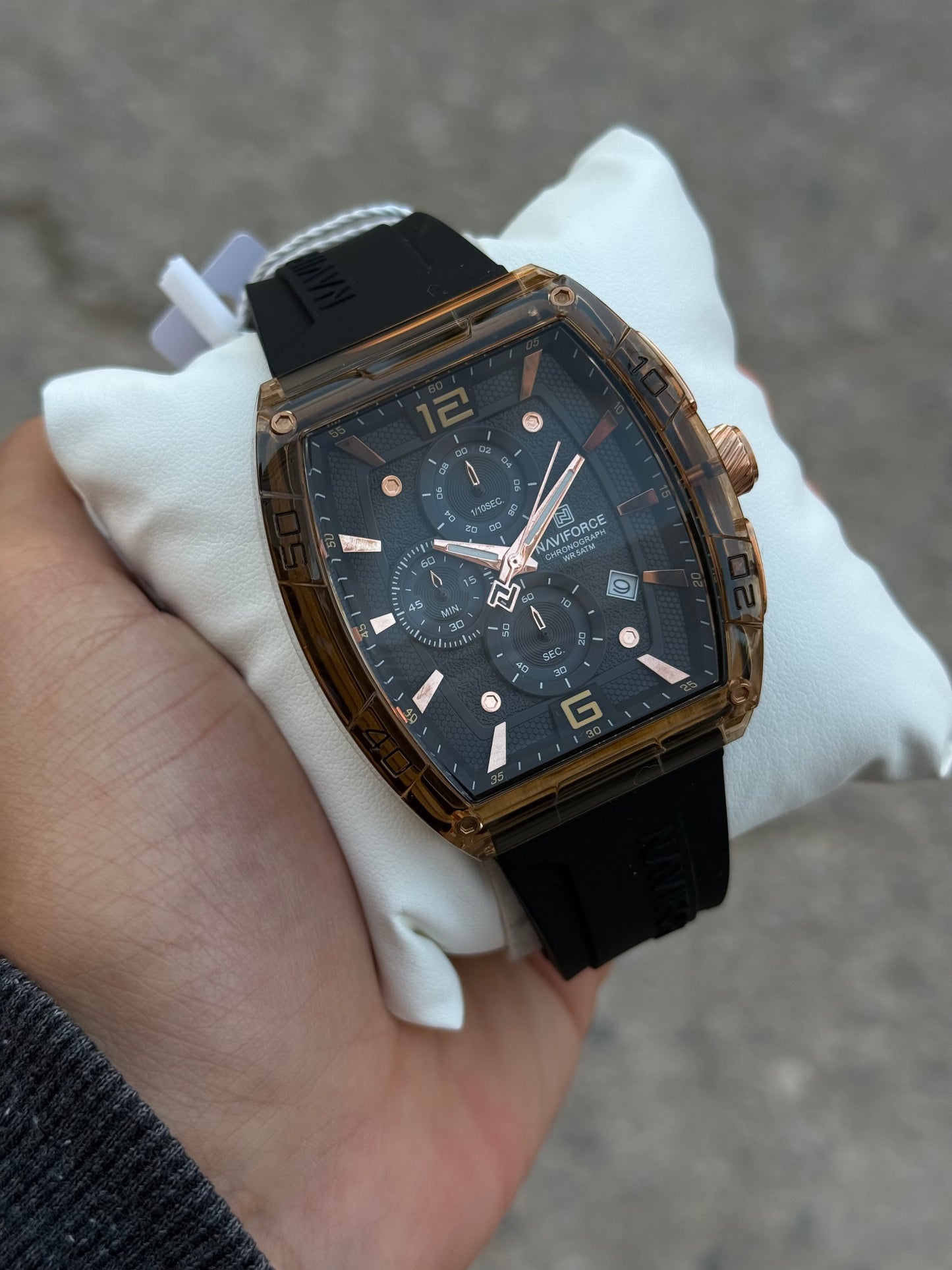 NAVIFORCE NF6101 Noir/Bronze