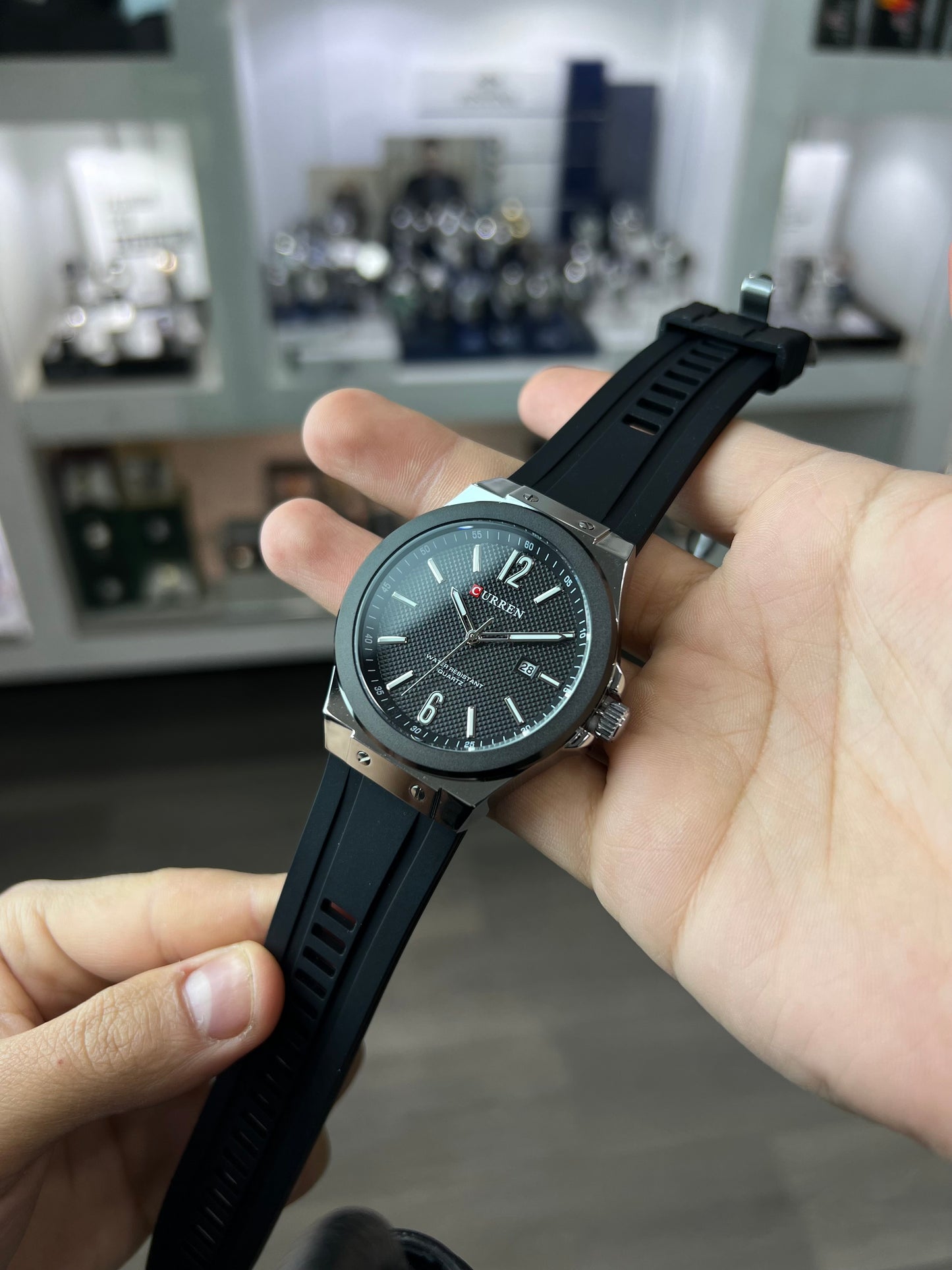 CURREN M8467 Noir /  Argent