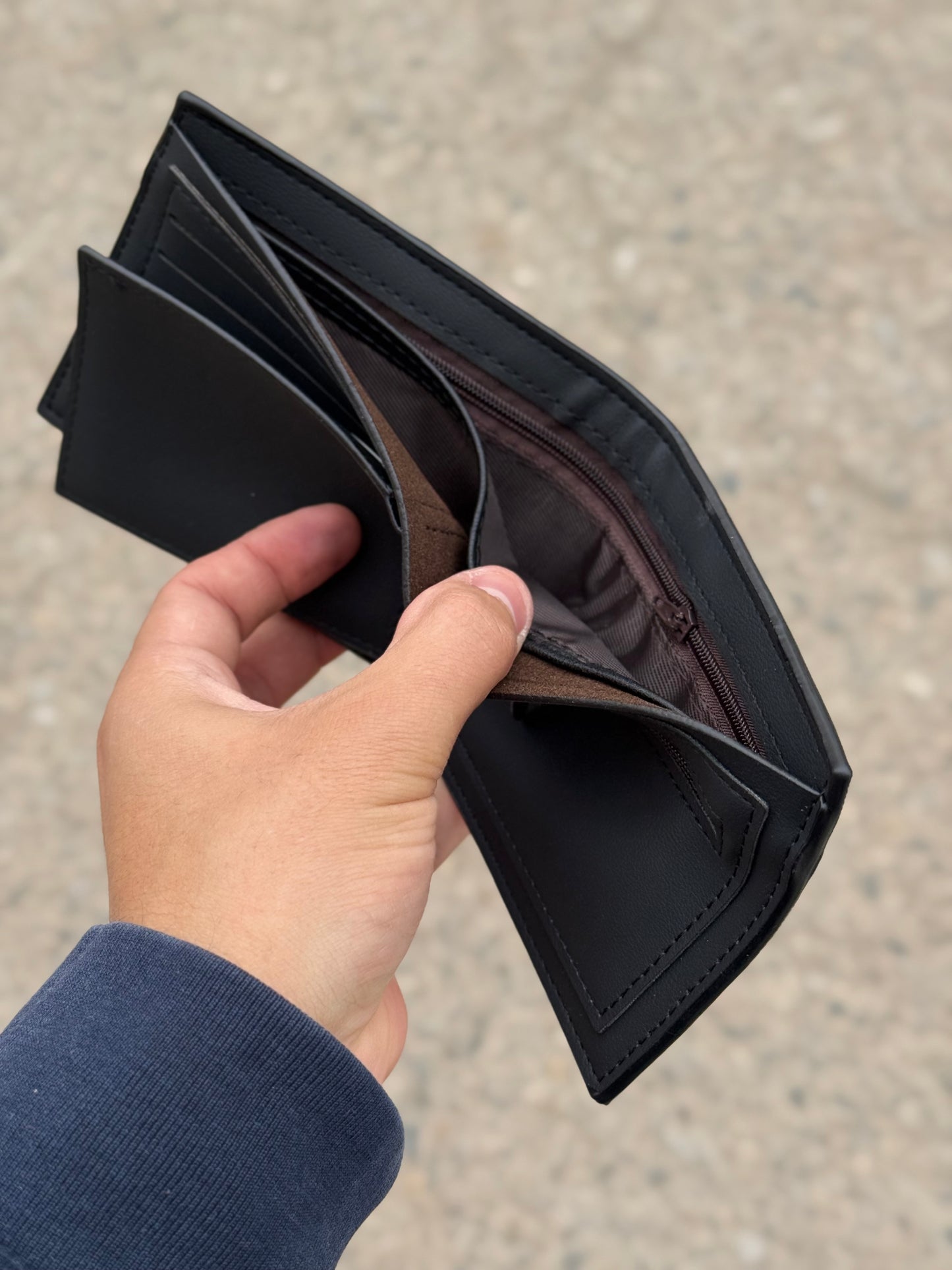 Portefeuille CAPAZZI italien Noir