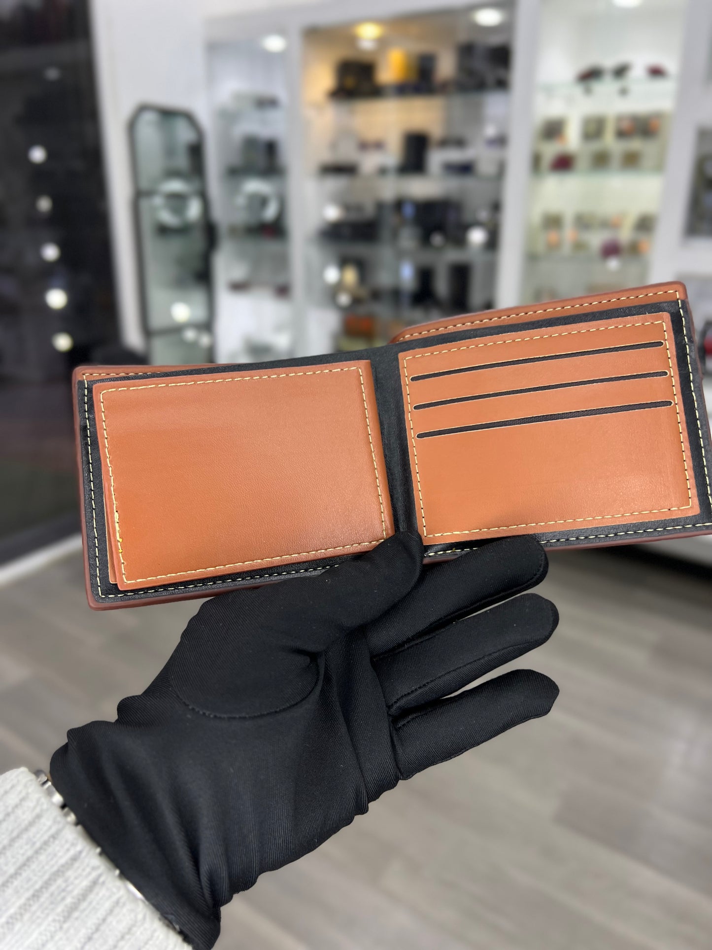 Portefeuille YorkTeam PoloClub Puce Marron