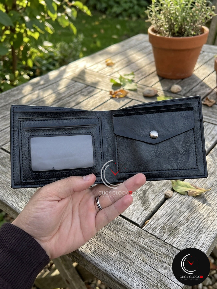 Portefeuille YorkTeam PoloClub Noir vachette