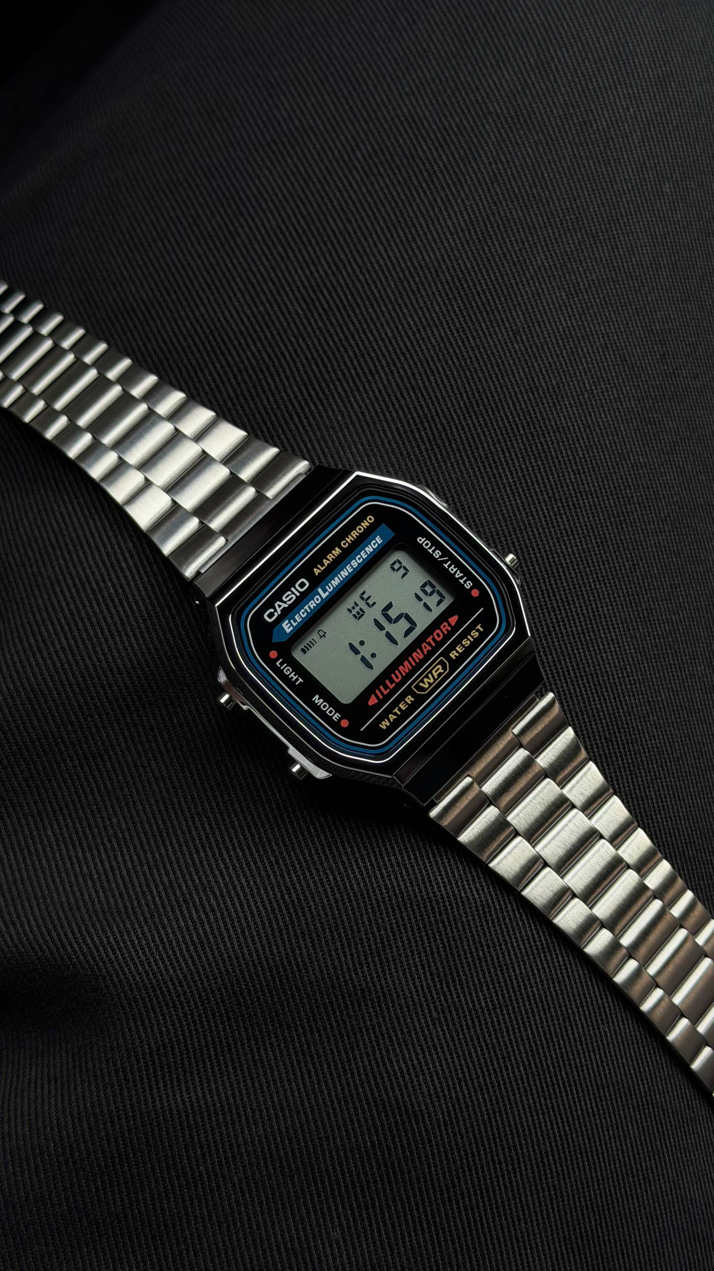 CASIO vintage A168WA-1A