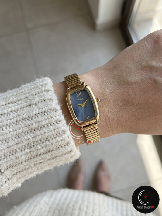 IEKE RECT3 Asc Arrondi Gold/Grey