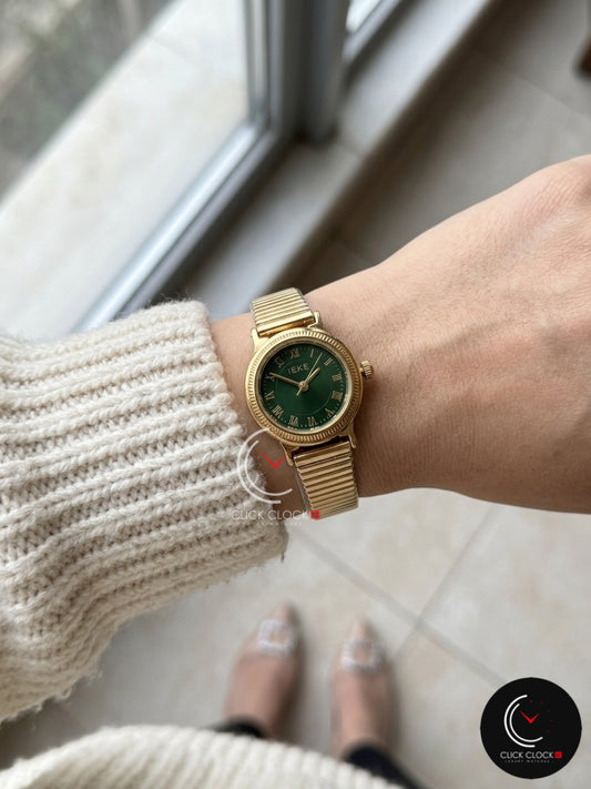 IEKE Rond6 Asc Gold/Green