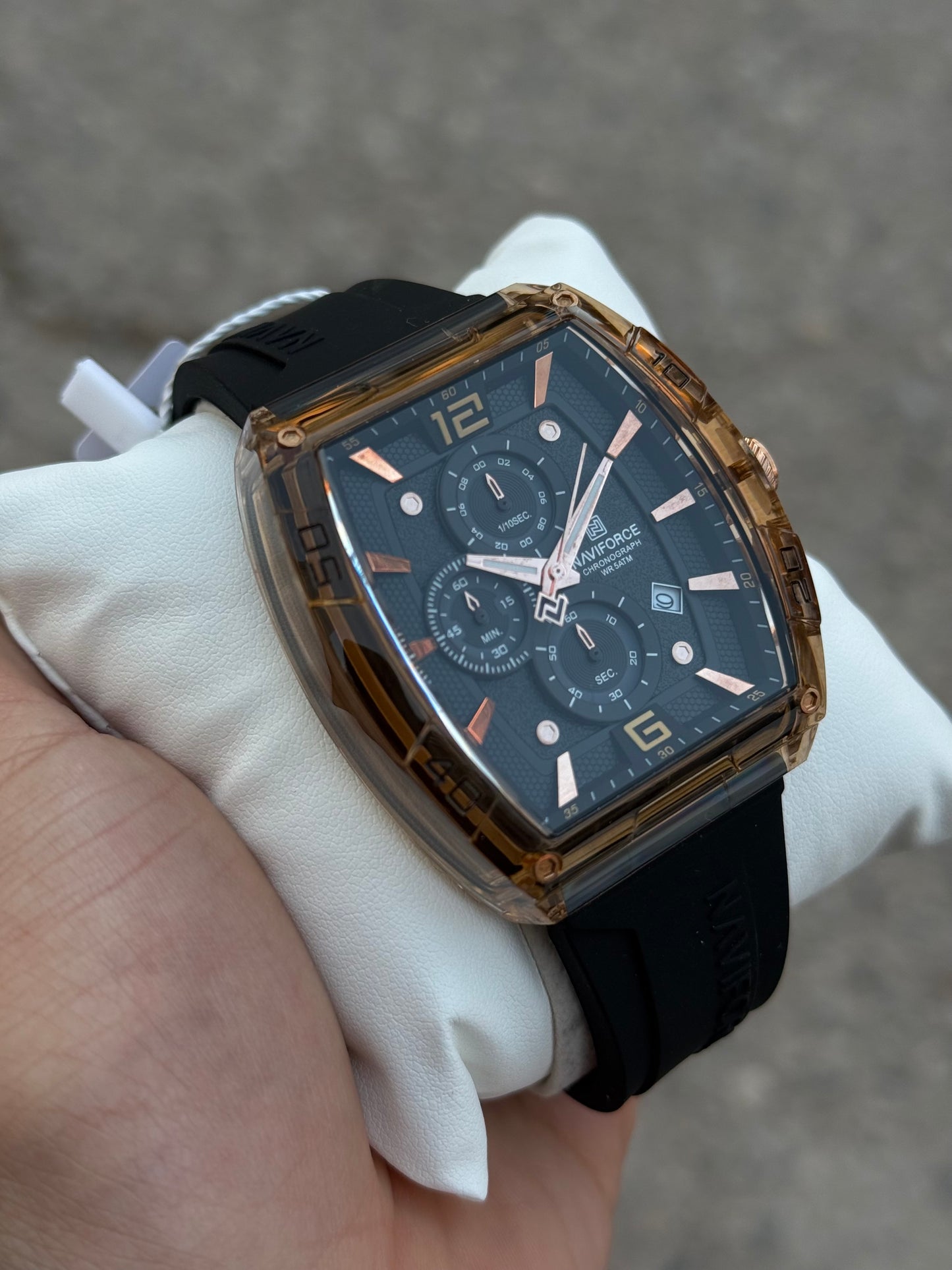 NAVIFORCE NF6101 Noir/Bronze