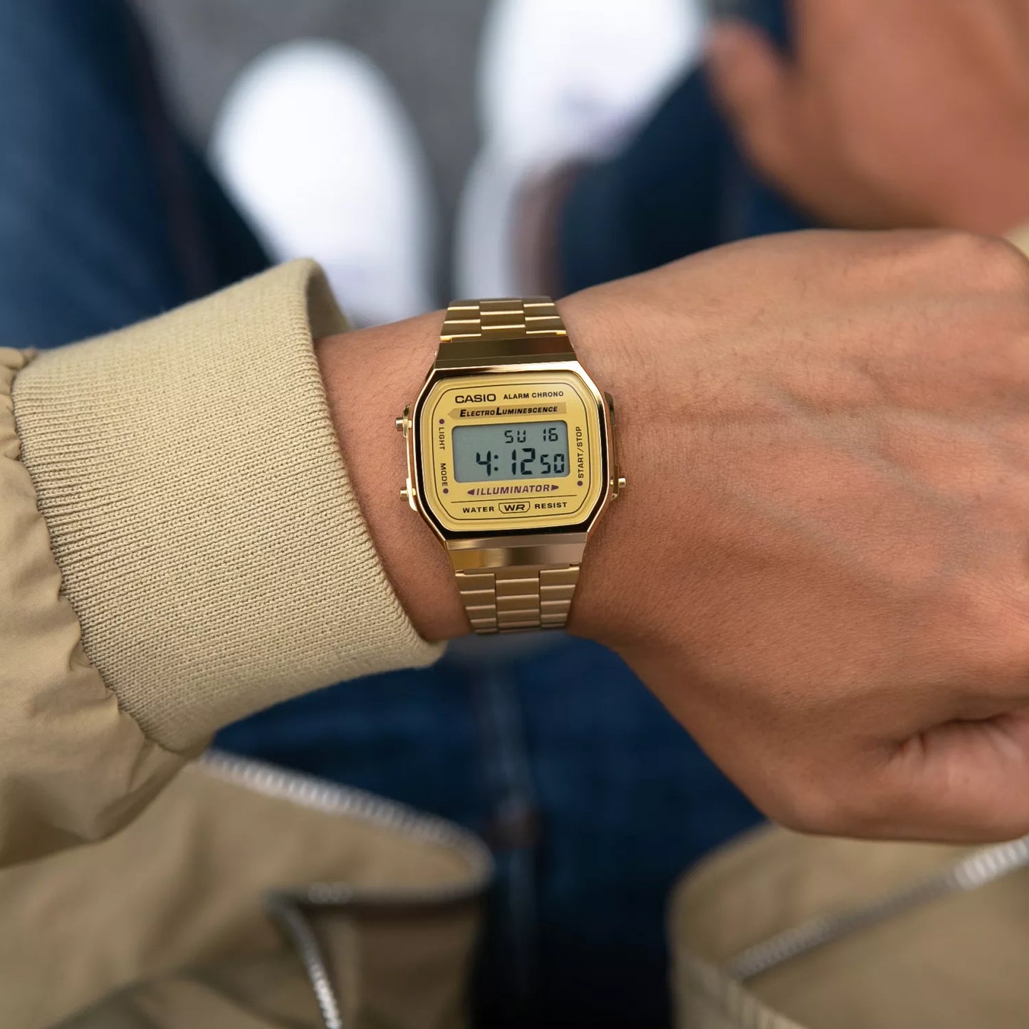 CASIO vintage A168WG-9E