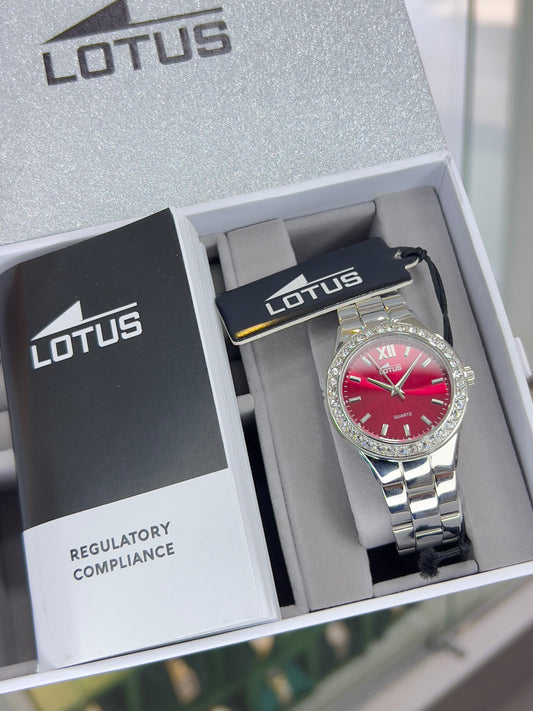 LOTUS 18883/6 Silver / Red