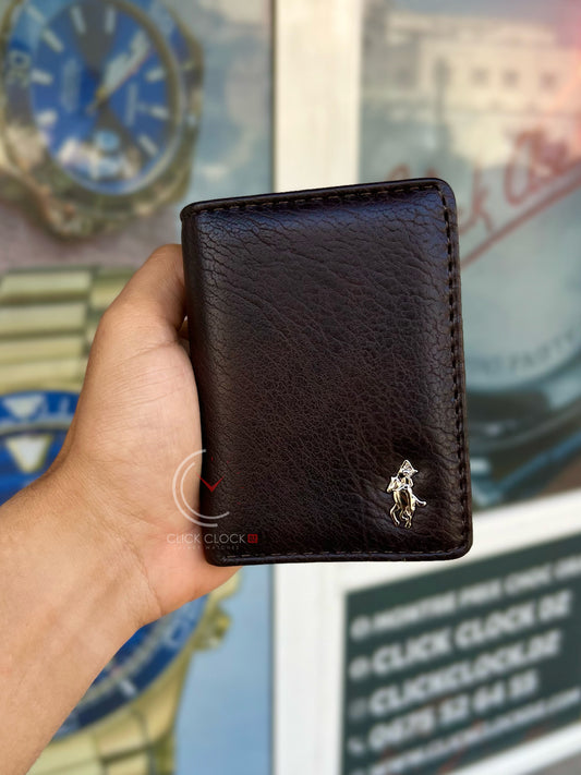 Portefeuille POLO GUY Marron