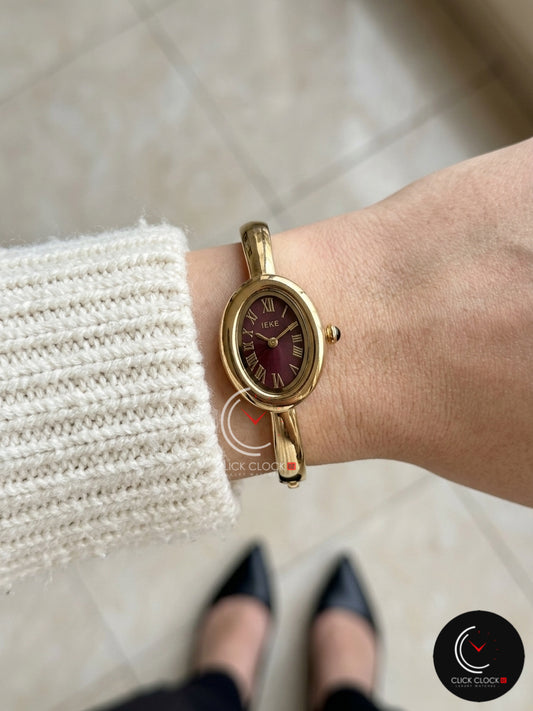 IEKE Baignoire Gold / Burgandy