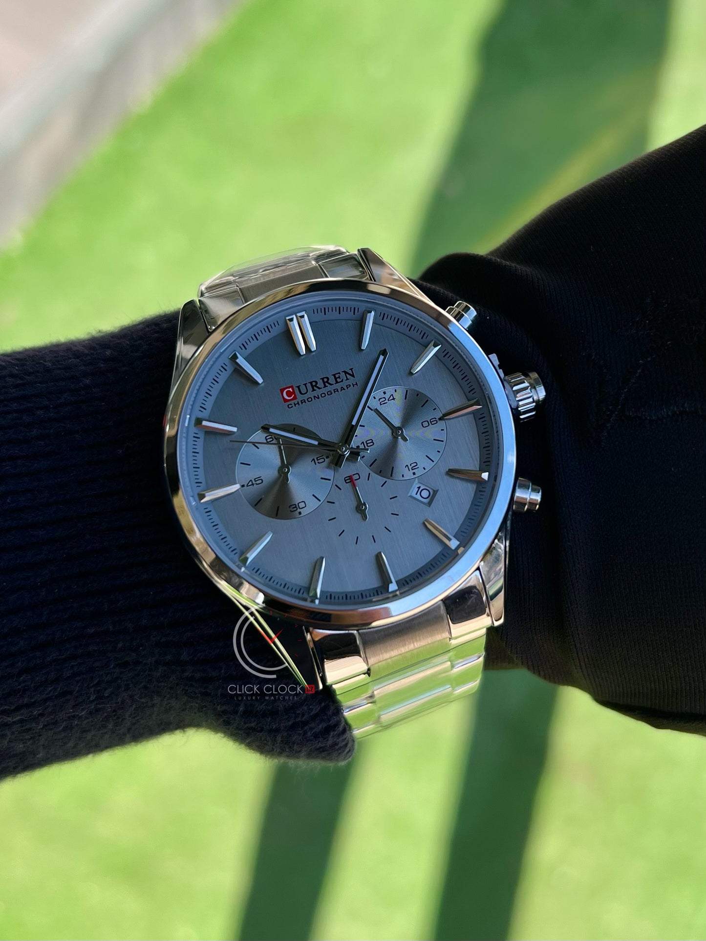 CURREN M8446 Argent / Gris