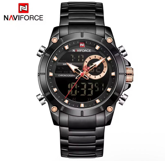 NAVIFORCE NF9163 Noir