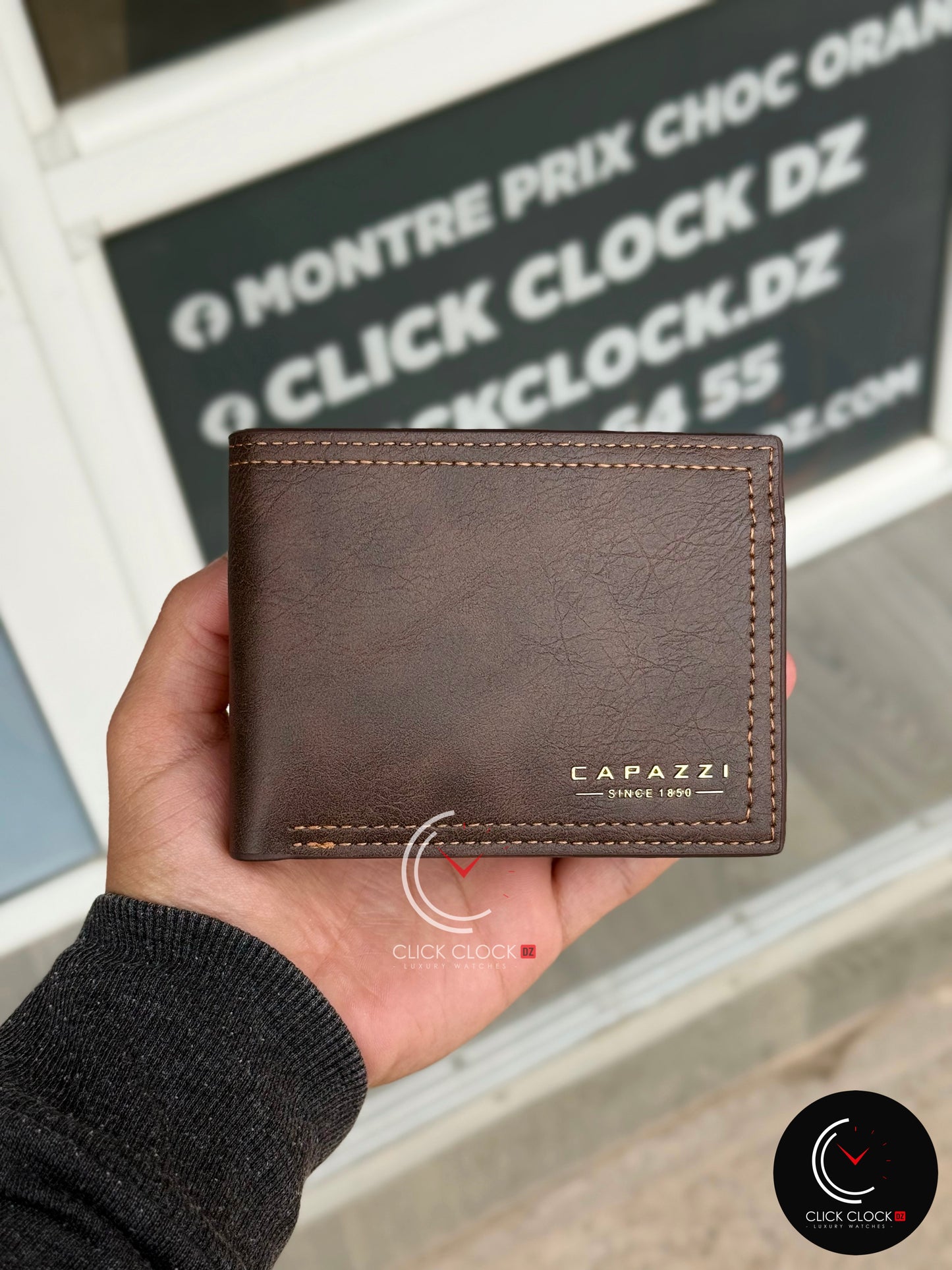 Portefeuille CAPAZZI italien Marron