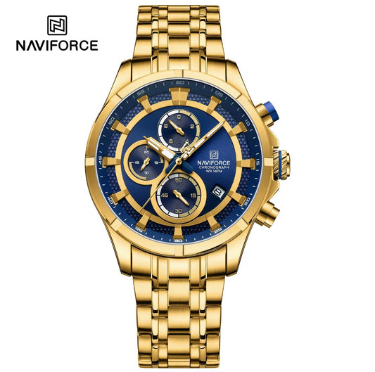 NAVIFORCE NF8046 Gold / Bleu