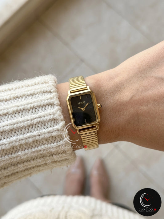 IEKE RECT4 Asc Gold/Black