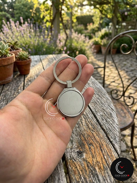 Porte clé 4 Acier Goute