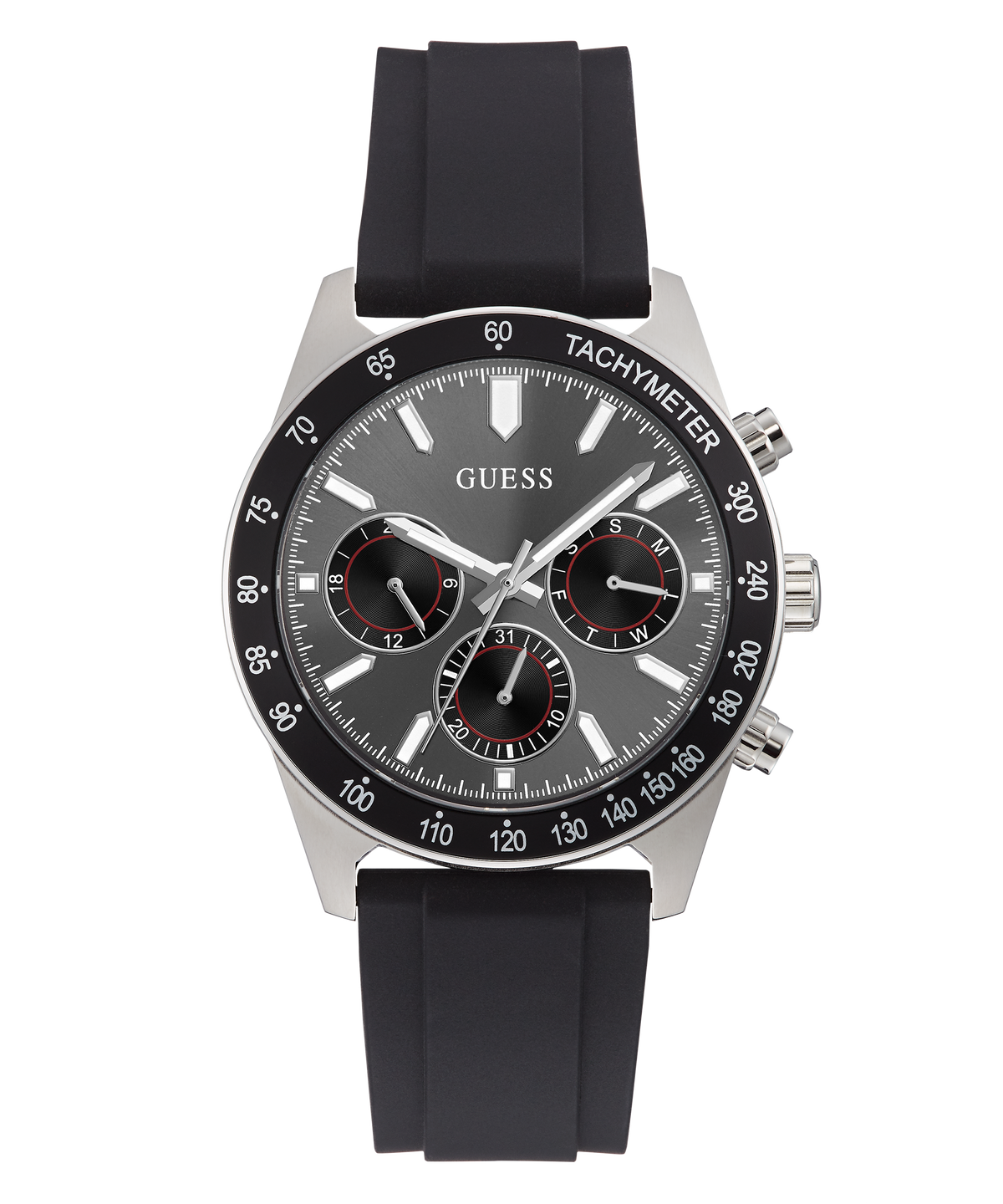 GUESS GW0332G1 Black / Silver / Black