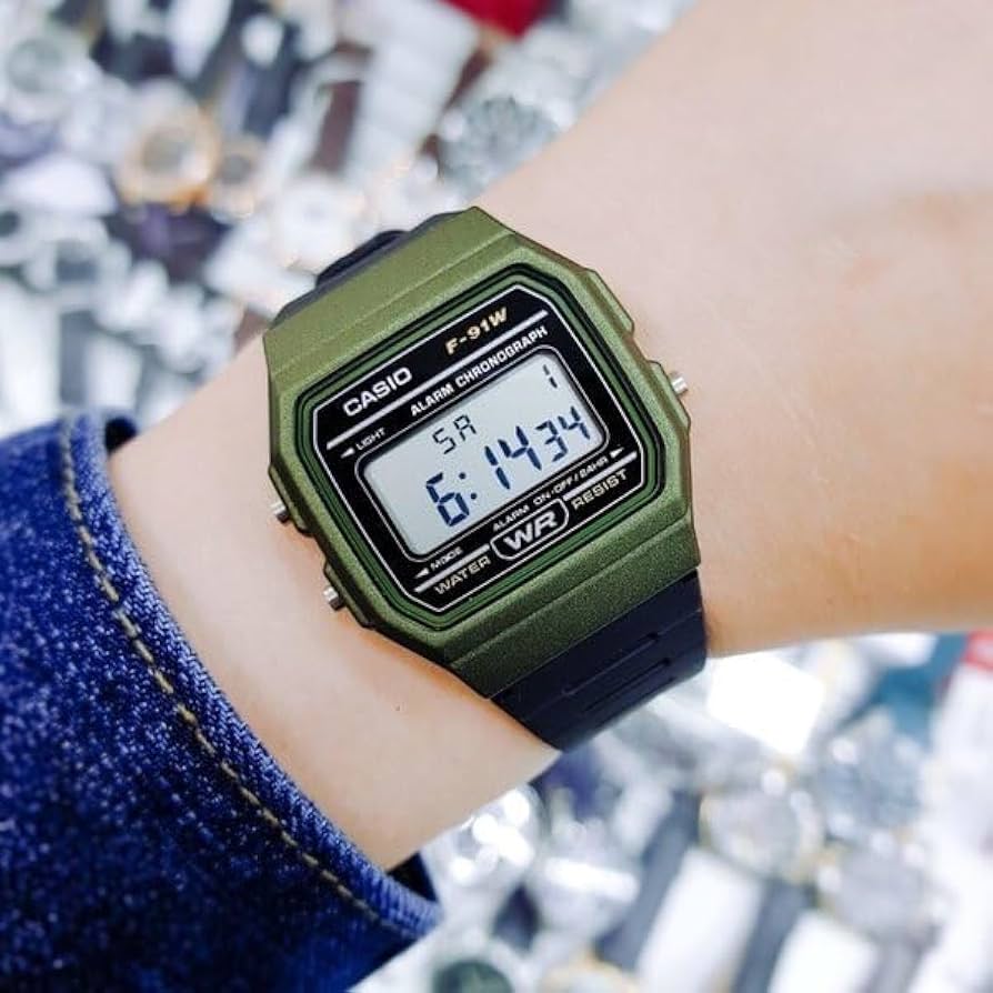 CASIO F91WM-3A